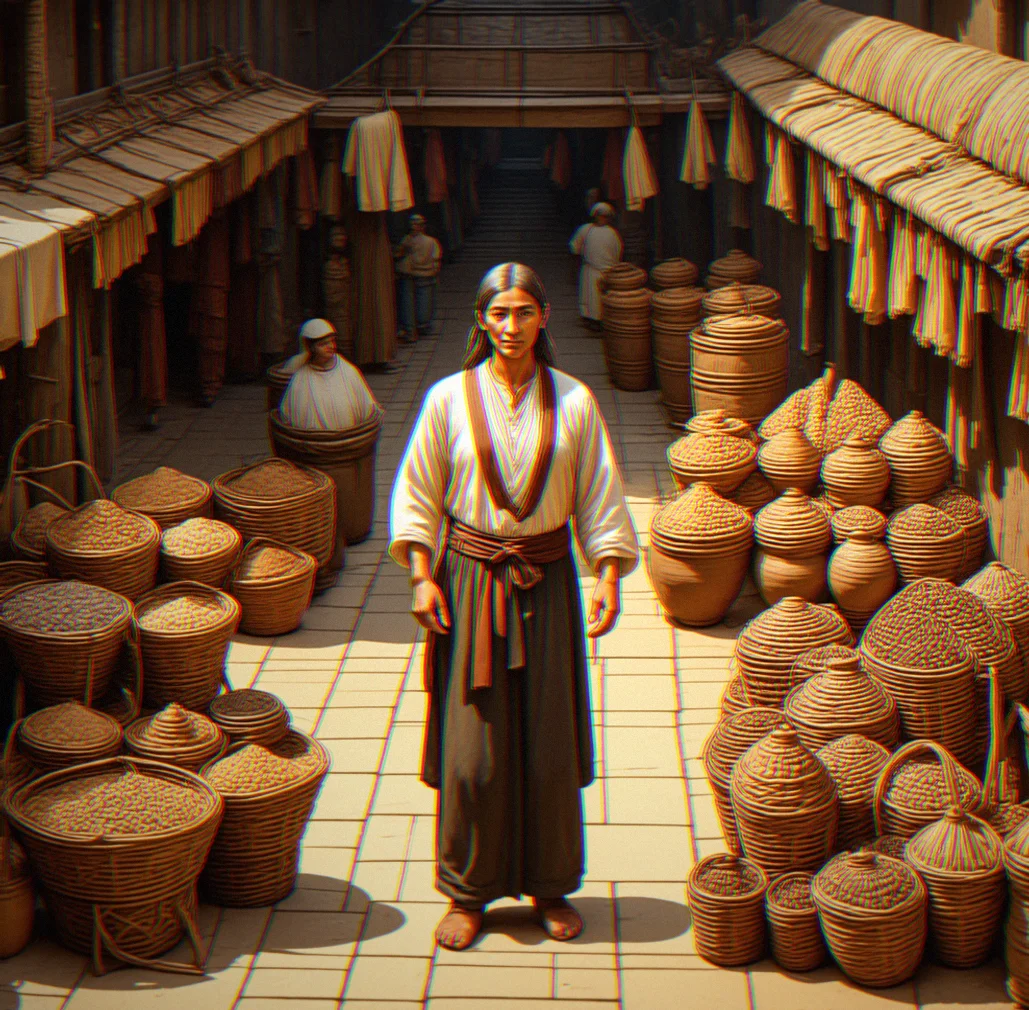 An NPC offers you a trade with the price history visible so you can decide whether to take it
