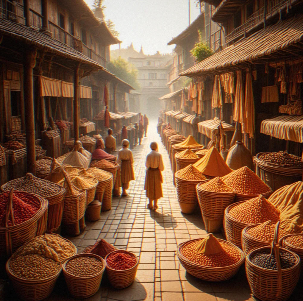 The moment you have to decide: someone's offering you a hundred and twenty units of spice at fourteen gold a pop ... do you commit right now or see if the price drops